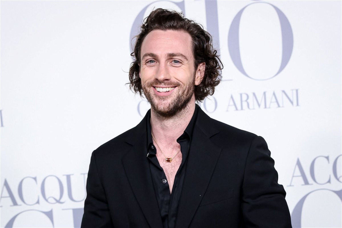 <i>Pablo Cuadra/WireImage/Getty Images via CNN Newsource</i><br/>Aaron Taylor-Johnson could be the next James Bond