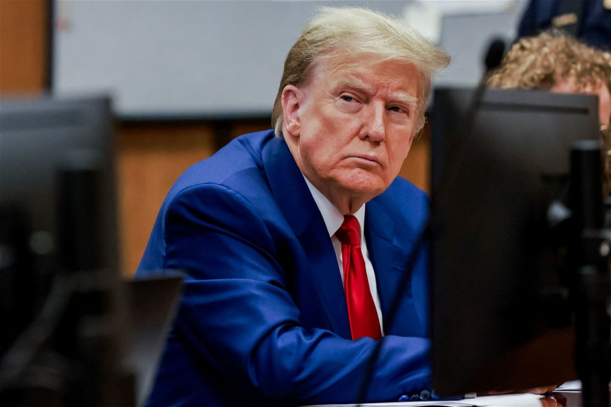 <i>Justin Lane/Pool/AFP via Getty Images via CNN Newsource</i><br/>Former President Donald Trump attends a hearing to determine the date of his trial for allegedly covering up hush money payments linked to extramarital affairs