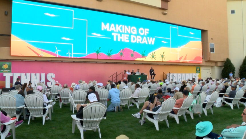 2024 BNP Paribas Open Underway With Men's And Women's Draw Revealed - KESQ