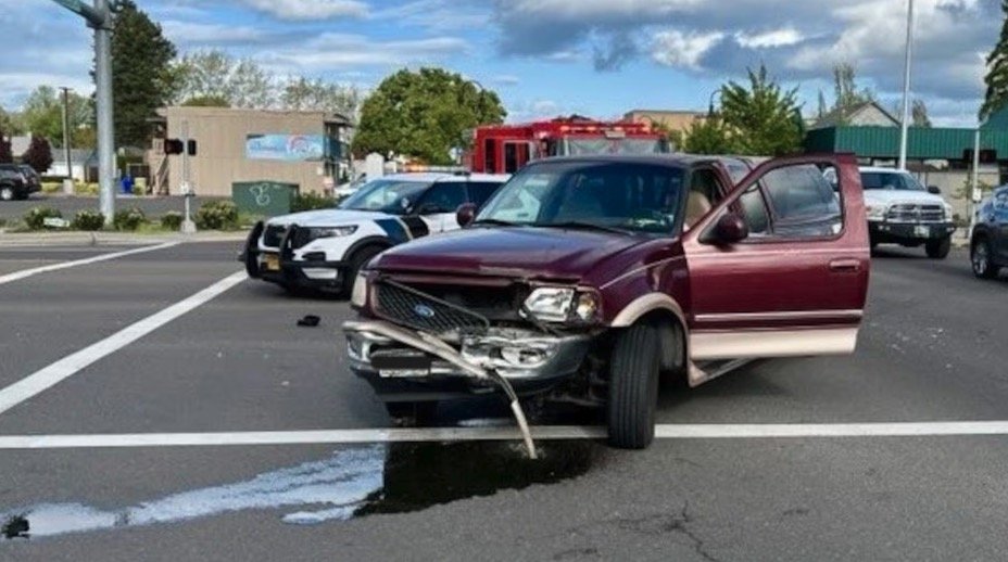 <i>Washington County Sheriff's Office via CNN Newsource</i><br/>A Cornelius woman was arrested after two hit-and-run crashes and a high-speed police chase out of Forest Grove on April 28