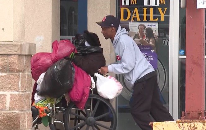 <i>KMOV via CNN Newsource</i><br/>A homeless couple at the center of years of complaints and concerns is back on the streets after declining help.