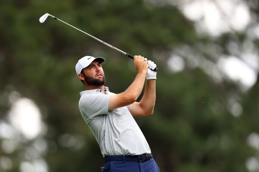 Scottie Scheffler Is Flying At The Masters But Will Leave Tournament ‘at A Moment’s Notice’ If