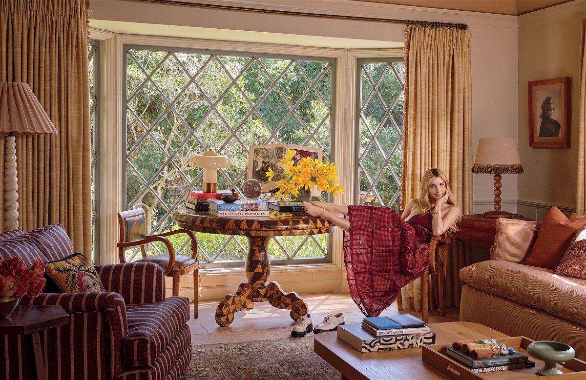 <i>Michael P.H. Clifford/AD via CNN Newsource</i><br/>Emma Roberts bought the home