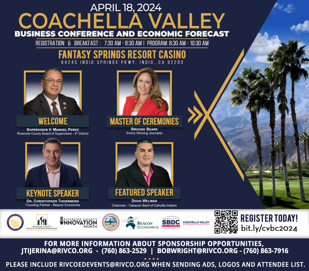 Yerel İşletme Trendlerini Keşfetmek: 7. Yıllık Coachella Valley Ekonomik Tahmin Konferansı