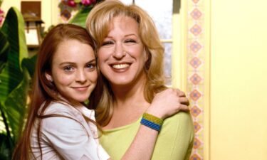 Lindsay Lohan (as Rose) and Bette Midler (as Bette) are seen here on "Bette