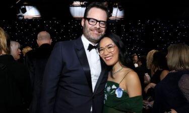 Bill Hader and Ali Wong are seen here in January. Wong played a 12-show stint during the Netflix Is a Joke festival