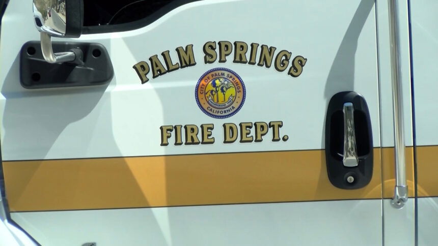 Palm Springs Fire Dept. respond to possible gas leak in northern area ...