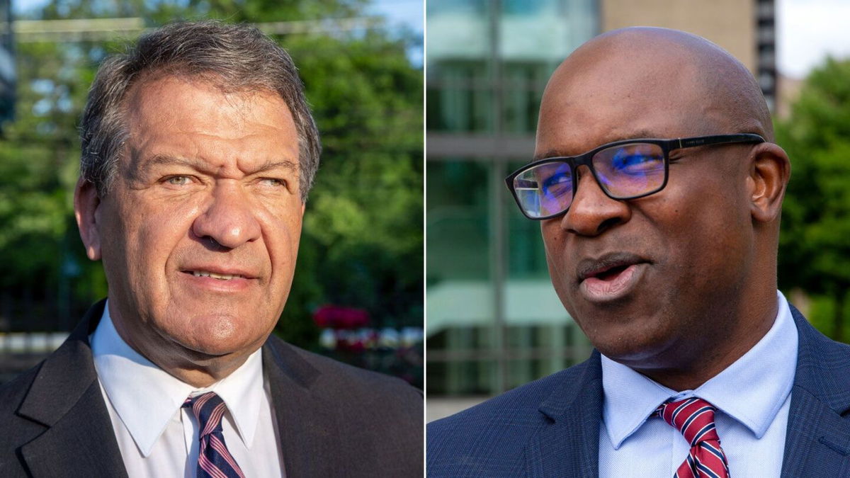 <i>Ted Shaffrey/AP via CNN Newsource</i><br/>New York Rep. Jamaal Bowman will lose his Democratic primary to Westchester County Executive George Latimer