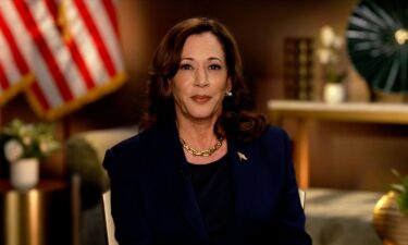 Vice President Kamala Harris appears on CNN on Thursday