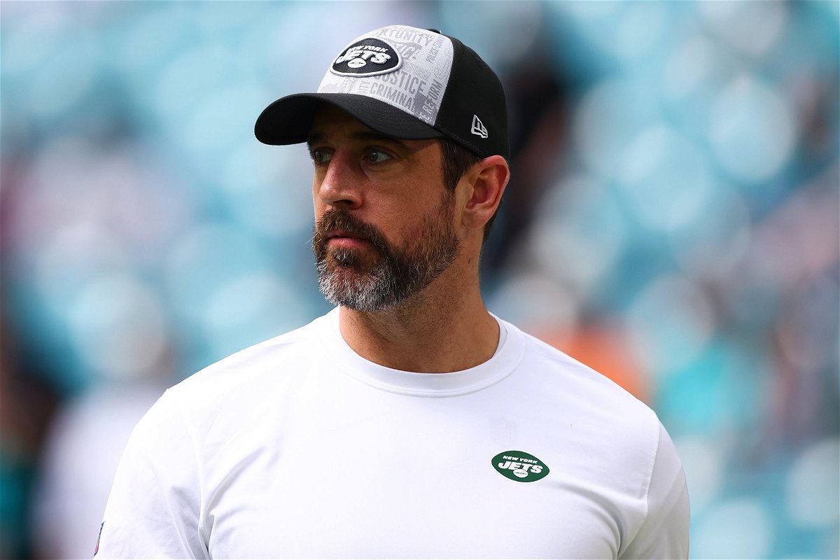 <i>Megan Briggs/Getty Images via CNN Newsource</i><br/>Aaron Rodgers is missing the New York Jets’ mandatory minicamp for an “unexcused” reason.
