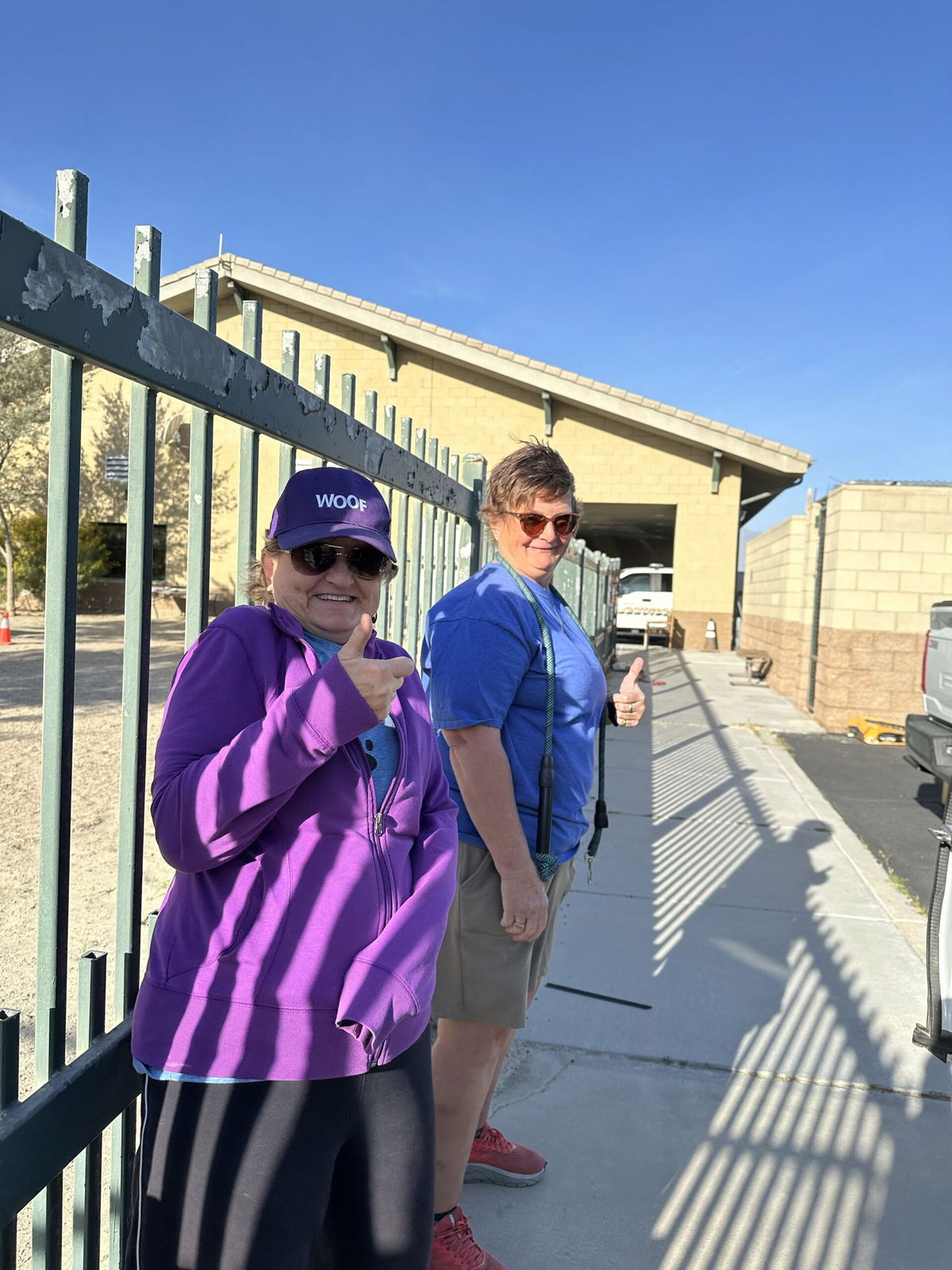 Heidi and Sue, volunteer drivers for Animal Samaritans