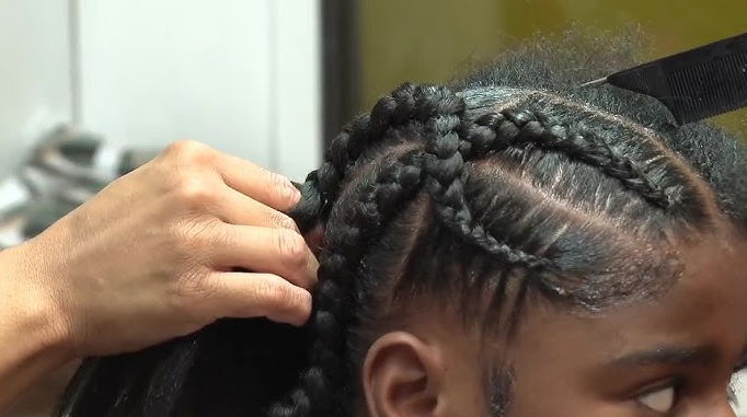 <i>KATC via CNN Newsource</i><br/>The Hair Clinic hosted its annual free back-to-school braids and fades event where dozens of children in the community were able to get a haircut