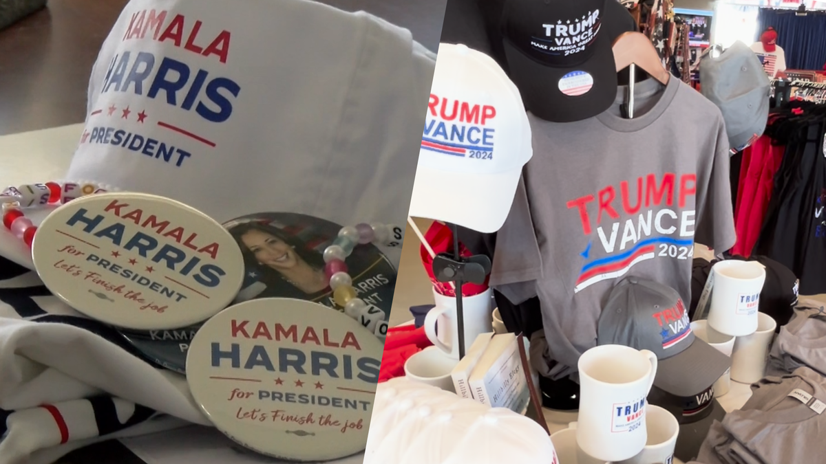 Election merchandise ready to fly off the shelves as presidential race ...