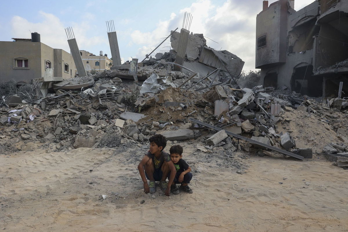 <i>Eyad Baba/AFP/Getty Images via CNN Newsource</i><br/>The death toll in Gaza passed 40