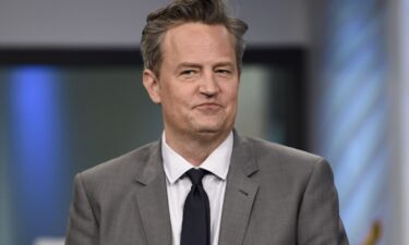 Matthew Perry participating in the BUILD Speaker Series to discuss the mini-series 'The Kennedys After Camelot' in New York in March 2017.