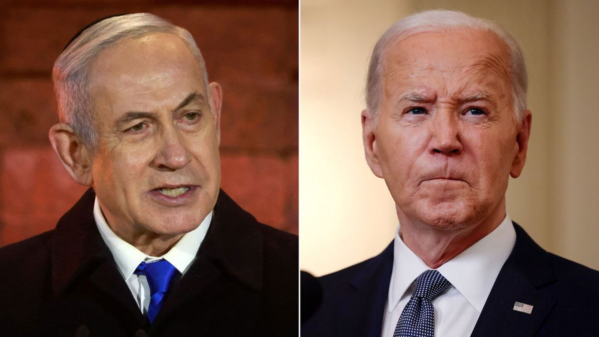 <i>Getty Images via CNN Newsource</i><br/>President Joe Biden is expected to speak with Israeli Prime Minister Netanyahu on Wednesday