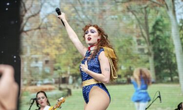 Chappell Roan performing at the 2024 Outside Lands Music Festival in San Francisco on August 11.