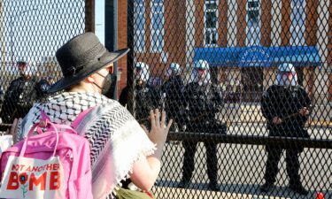 Pro-Palestinian demonstrators rally ahead of the Democratic National Convention (DNC) near the United Center in Chicago