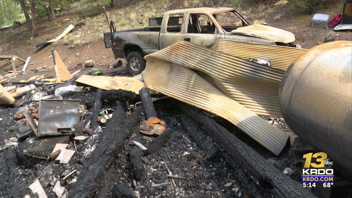 <i>KRDO via CNN Newsource</i><br/>A Park County man is in the hospital after his cabin exploded.