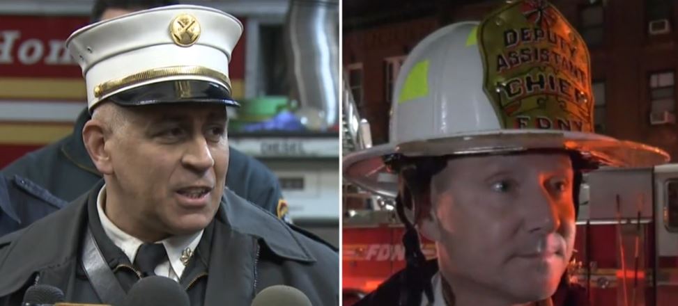 <i>WCBS/WLNY via CNN Newsource</i><br/>Two former FDNY chiefs have been indicted on bribery and corruption charges for allegedly providing preferential treatment to people and companies that needed fire safety reviews and inspections from the FDNY.