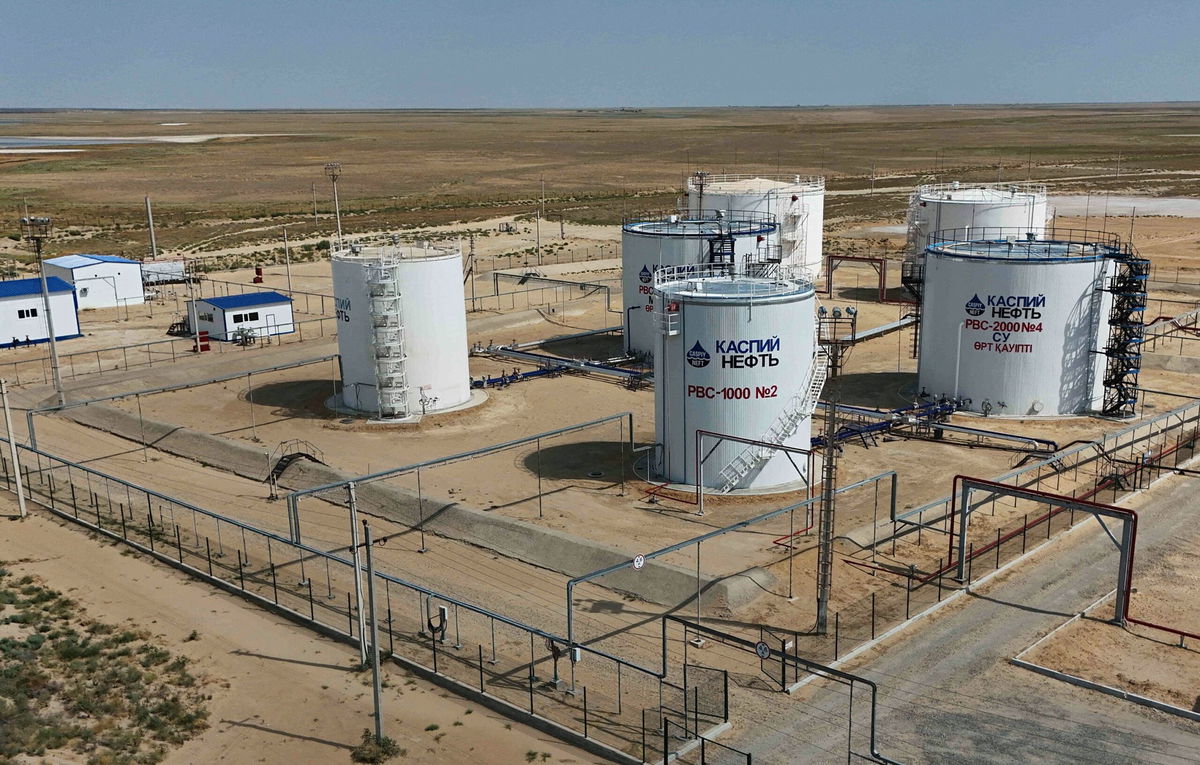 <i>Pavel Mikheyev/Reuters via CNN Newsource</i><br/>Organization of the Petroleum Exporting Countries and its allies — the coalition of the world’s top oil producers known as OPEC+ says it is extending oil production cuts once again as crude and fuel prices continue to slump and seen here a drone view shows tanks at the Airankol oil field operated by Caspiy Neft in the Atyrau Region