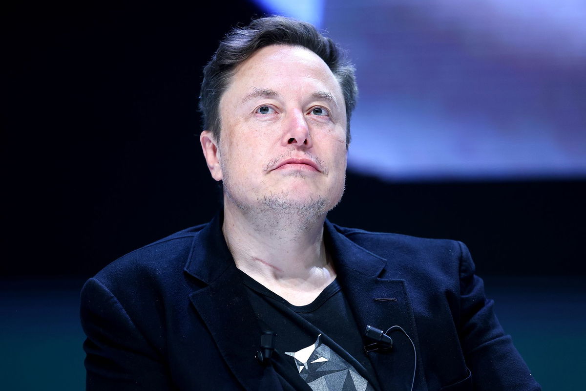 <i>Marc Piasecki/Getty Images via CNN Newsource</i><br/>X owner and Tesla CEO Elon Musk