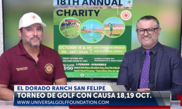 “Torneo de Golf con Causa” este 18 y 19 de Octubre en San Felipe