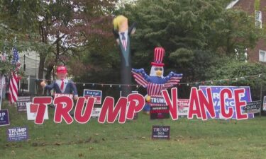 71-year-old Philip Heffler is accused of throwing flyers referencing Nazi Germany into the yards of people supporting former President Donald Trump