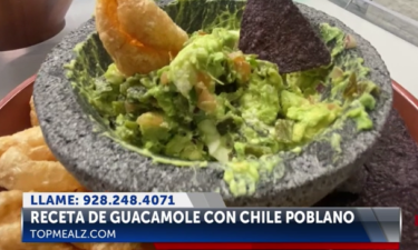 “Receta de Guacamole con Chile Poblano” con Chef Lucy