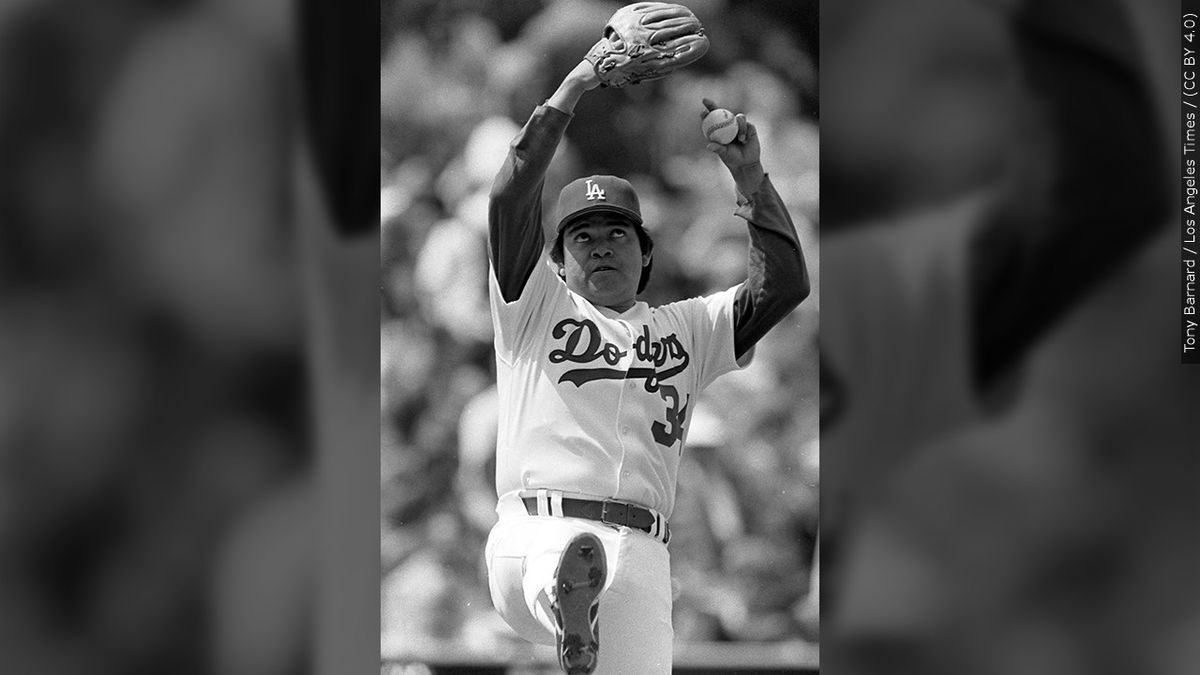 Fernando Valenzuela Photo Date: 4/8//1986