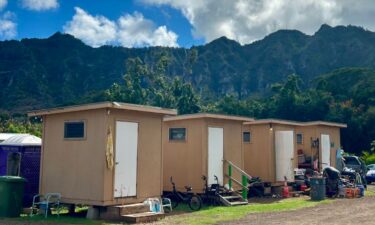 A Waimanalo village for houseless residents will soon start the move to higher ground due to a flood zone.