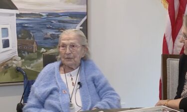 A 104-year-old Veteran reflects on her time in the Navy during World War II