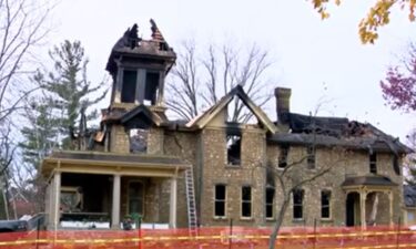 Fire destroys historic Meinhardt Mansion in Burlington