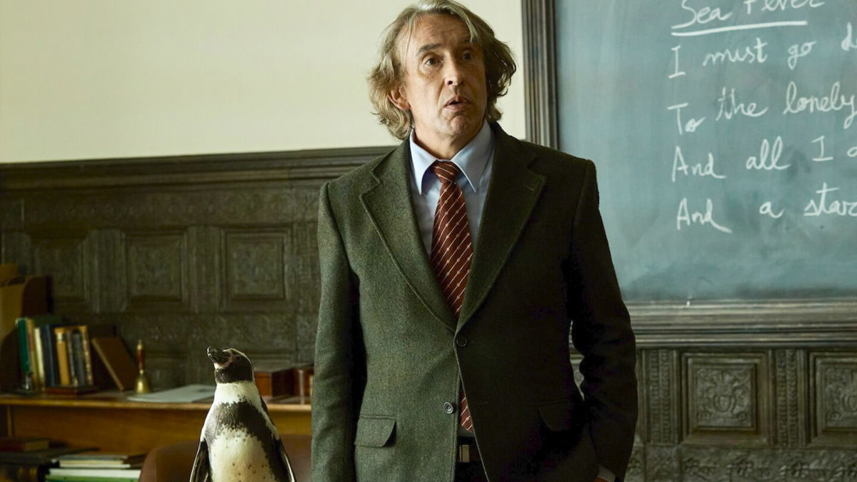 Steve Coogan in the Penguin Lessons, the closing film at the 2025 Palm Springs International Film Festival