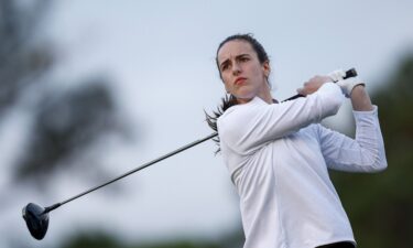 Caitlin Clark took part in a Pro-Am at Pelican Golf Club in Florida on November 13.