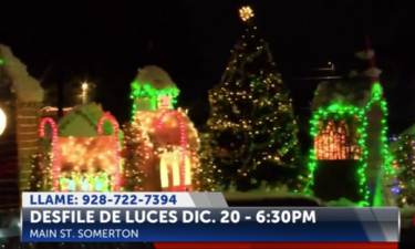 Desfile de Luces en Somerton este 20 de Diciembre