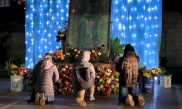 Familias en la Costa Central celebran a la Virgen de Guadalupe en sus parroquias