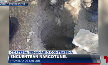 Encuentran Narcotúnel entre San Luis Río Colorado Sonora y Arizona