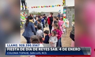 Se invita a Donar para Fiesta de Niños en San Luis