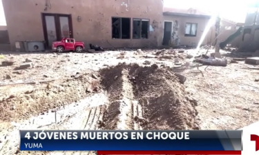 4 Jóvenes mueren al estrellarse contra una casa en Yuma