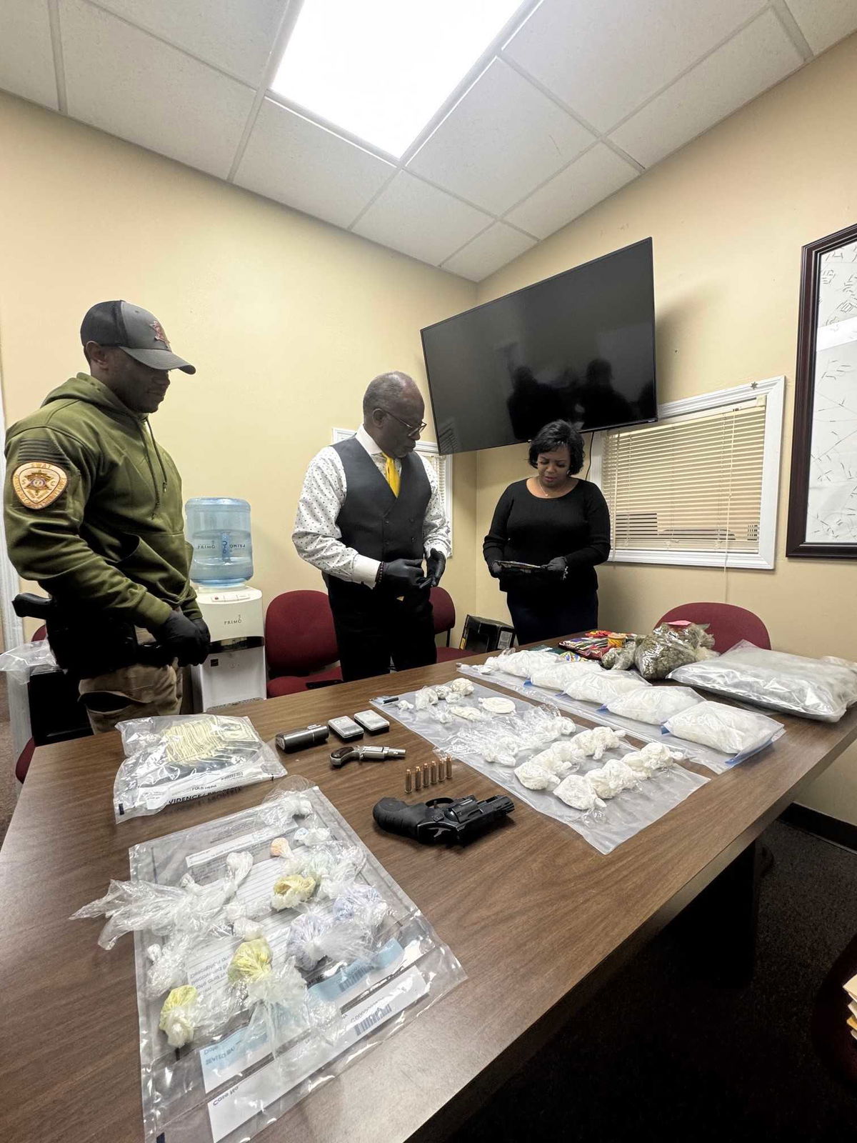 <i>Orangeburg County Sheriff's Office/WYFF via CNN Newsource</i><br/>A narcotics operation in Holly Hill