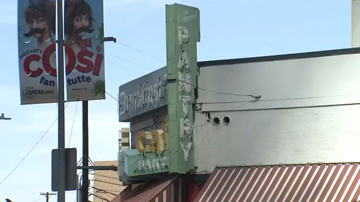 <i>KABC via CNN Newsource</i><br/>The Original Pantry Cafe in downtown Los Angeles is slated to close in early March in what employees are calling a union-busting move.