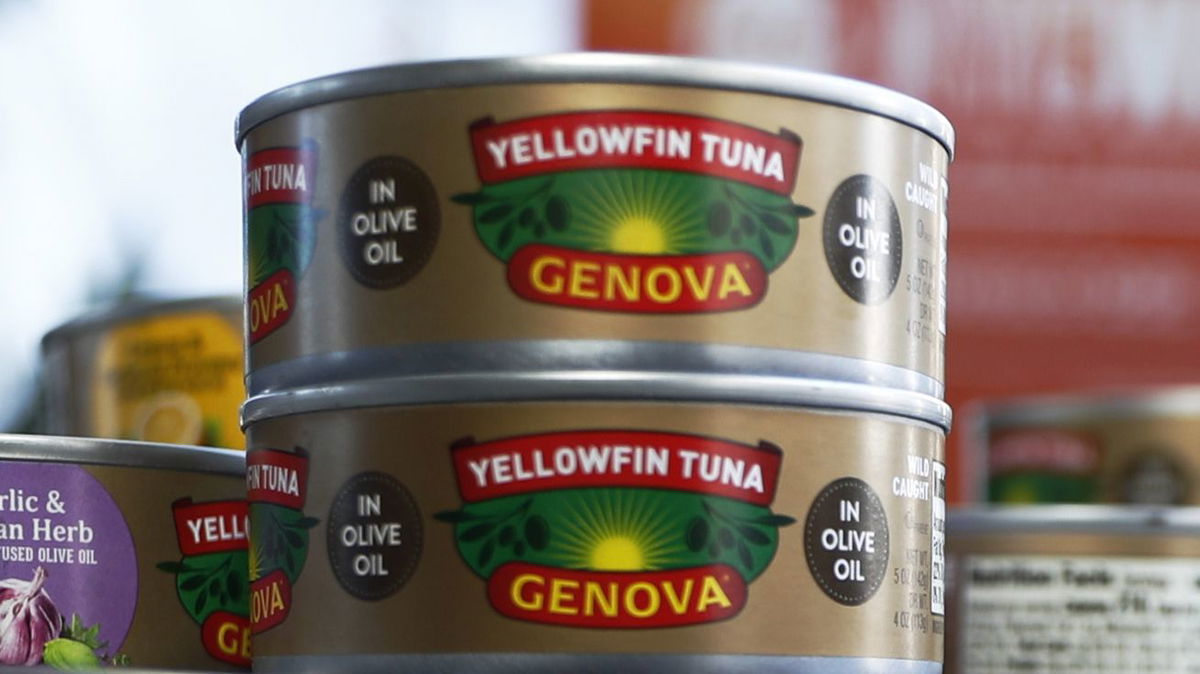 <i>John Lamparski/Getty Images via CNN Newsource</i><br/>Tuna branded Genova