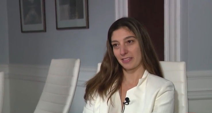 <i>WCVB via CNN Newsource</i><br/>Boston immigration attorney Nicole Micheroni says she was born at Newton Wellesley Hospital