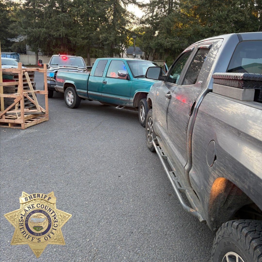 <i>KEZI via CNN Newsource</i><br/>A man who was allegedly in possession of several pieces of stolen mail was arrested on Monday morning after Lane County deputies spotted him in a stolen truck