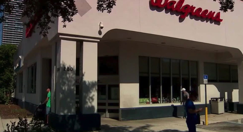 <i>WSVN via CNN Newsource</i><br/>A man said he was attacked at his local Walgreens store after he intervened in the middle of a customer dispute with a cashier.