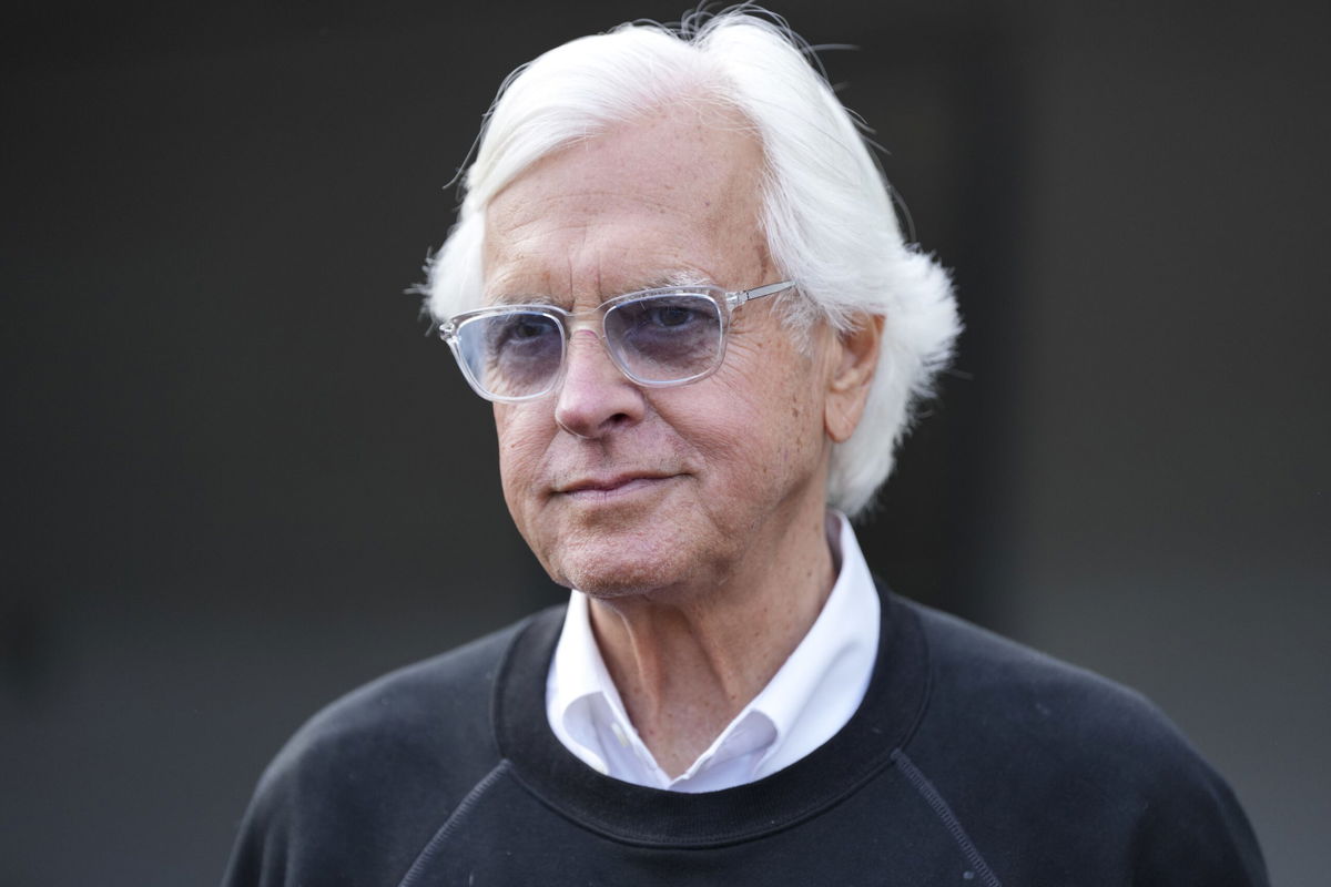 <i>Maddie Meyer/Getty Images via CNN Newsource</i><br/>Bob Baffert