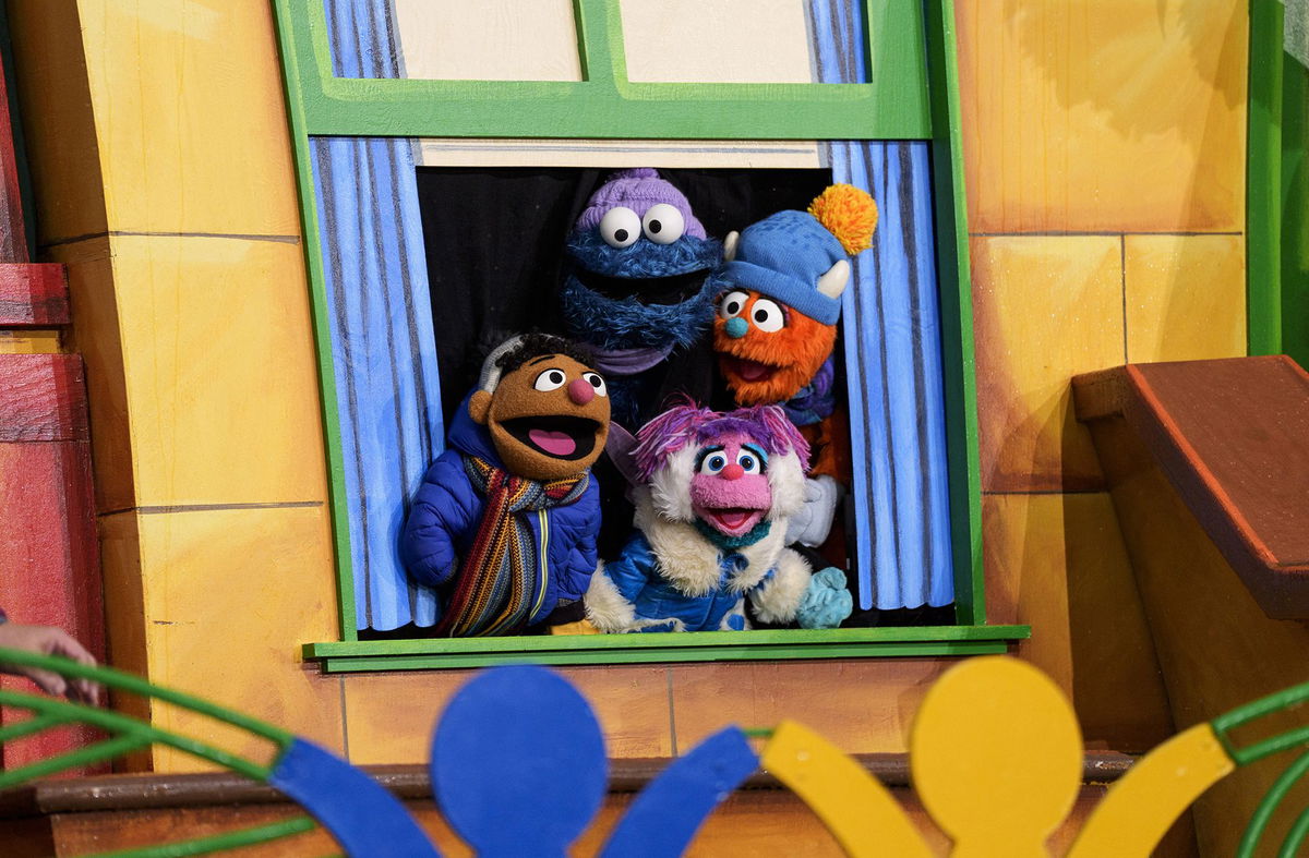 <i>Peter Kramer/NBC/Getty Images via CNN Newsource</i><br/>The Sesame Street characters during the Macy's Thanksgiving Day Parade.