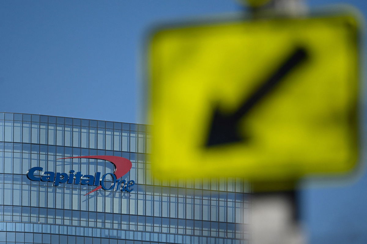 <i>Andrew Caballero-Reynolds/AFP/Getty Images via CNN Newsource</i><br/>Capital One headquarters are seen in McLean