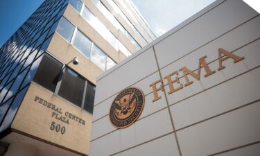 The Federal Emergency Management Agency building is seen on May 15